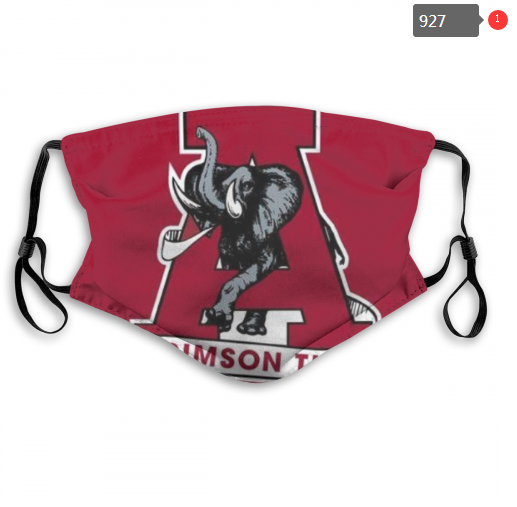 NCAA Alabama Crimson Tide #11 Dust mask with filter->ncaa dust mask->Sports Accessory